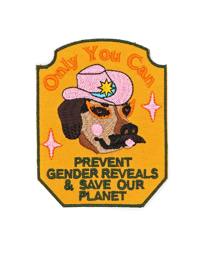 Gender Reveal Patches - Fun & Creative Pregnancy Announcement for Baby Showers, Gender Reveal Parties & Social Media