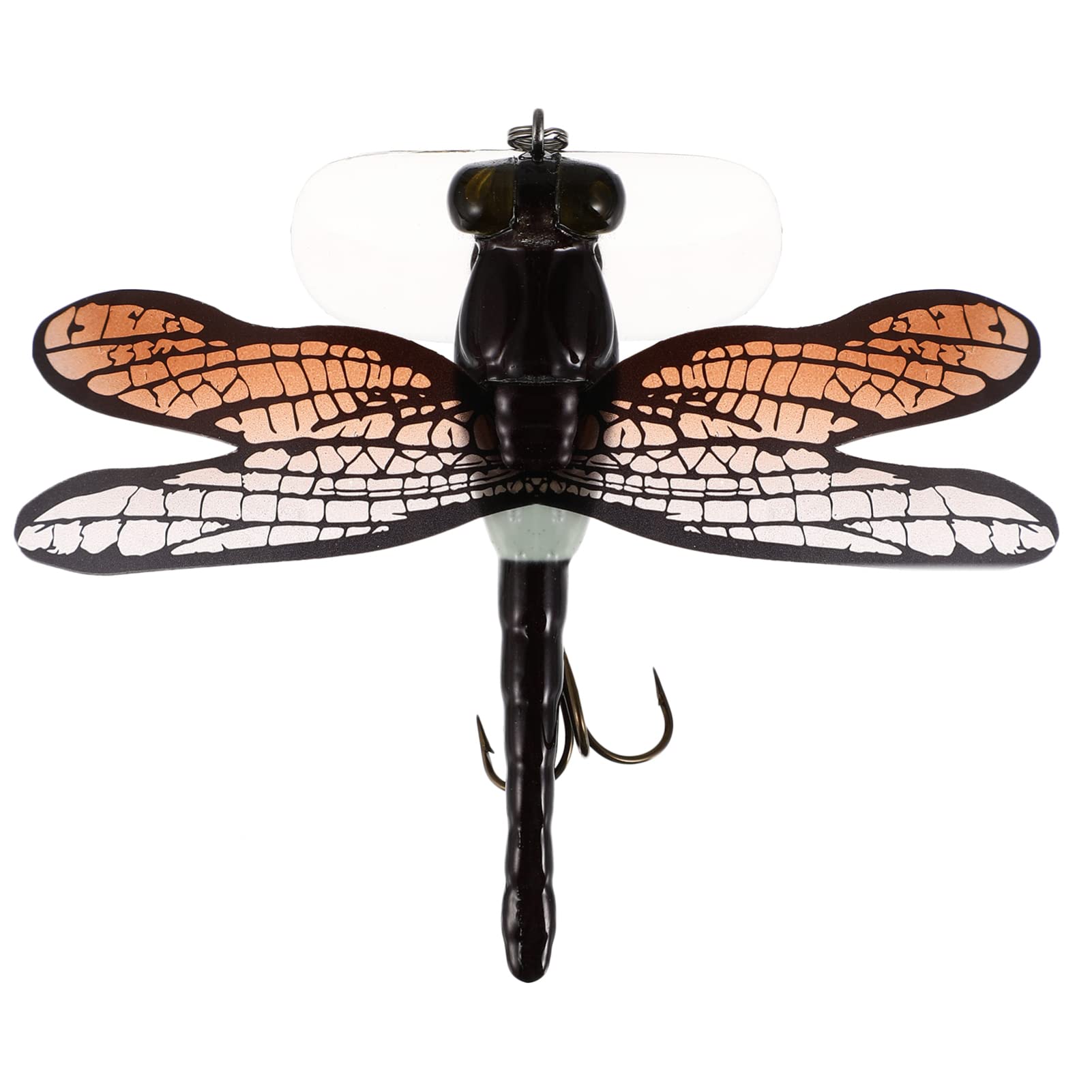 CLISPEED Dragonfly Fishing Lure - Realistic Bionic Bass Fishing Jig with Life-Like Action - Perfect for Freshwater, Saltwater, and Fly Fishing Adventures