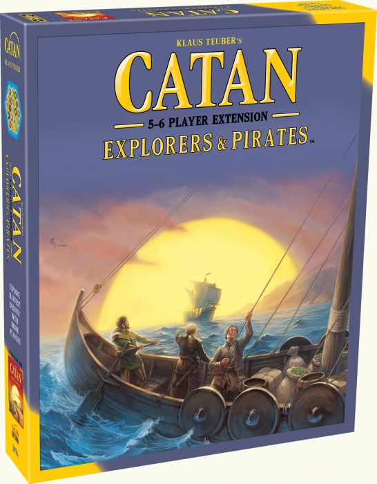 Catan Explorers and Pirates Expansion - 5 to 6 Player Board Game for Family Game Night & Strategy Game Lovers