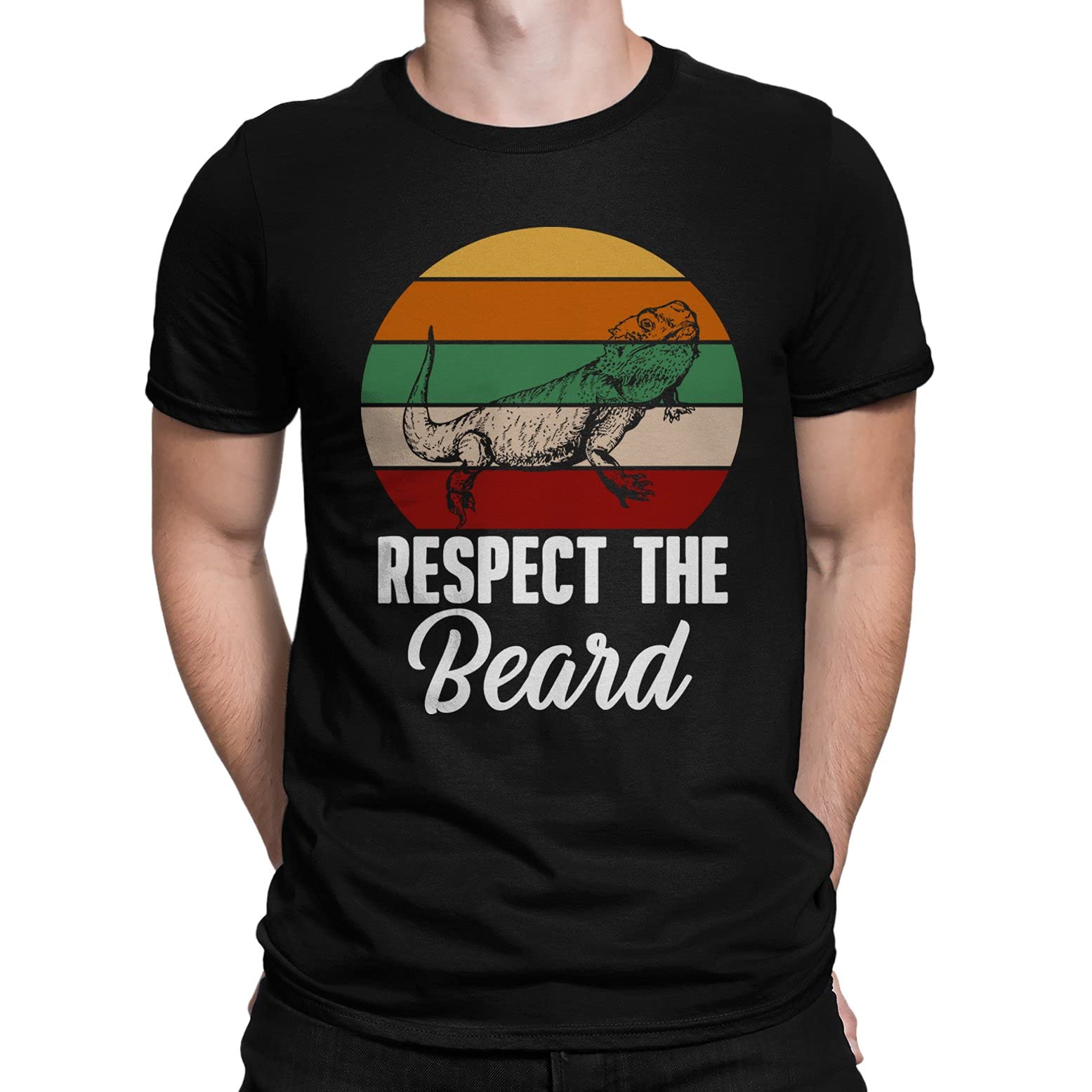Bearded Dragon T-Shirt for Men & Women - Cool Cotton Unisex Tee - Perfect for Reptile Lovers, Pet Owners & Animal Enthusiasts