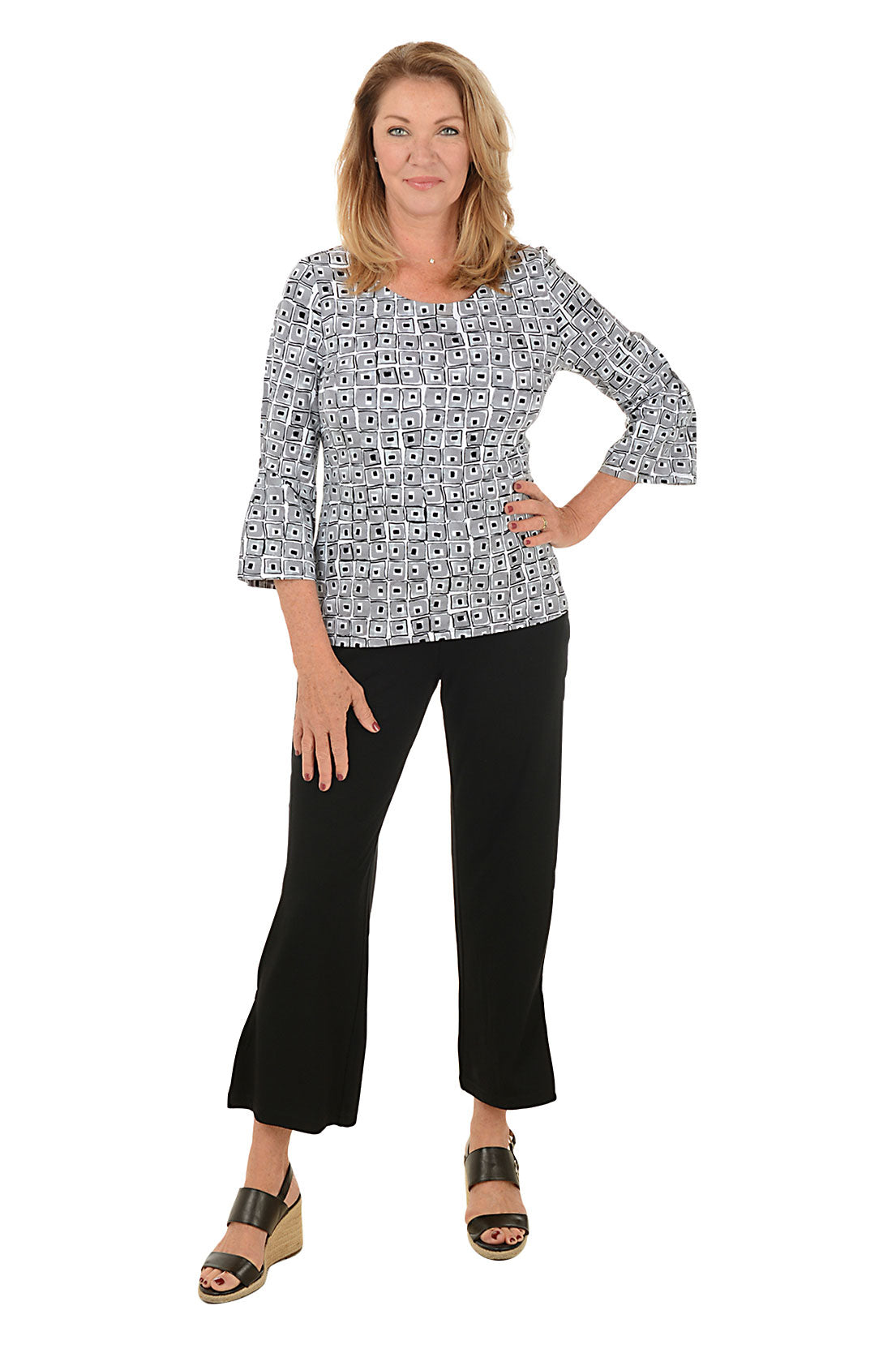 Stylish Side Pleat Ankle Pants for Women - Comfortable Office & Casual Wear - Perfect for Work, Travel & Everyday Outfits