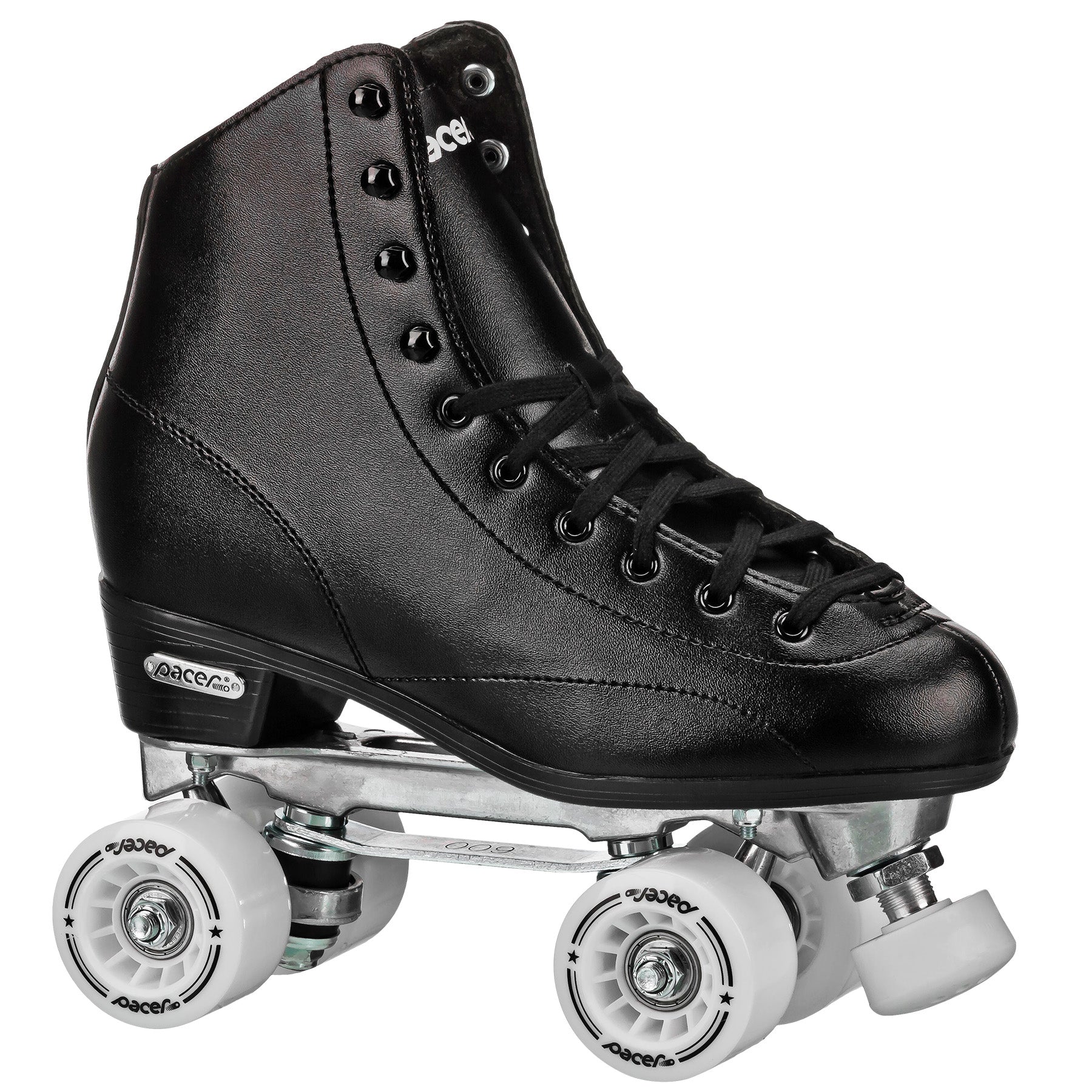 Stratos High-Top Men's Roller Skates - Premium Quad Roller Skates for Adults with Adjustable Toe Stops - Perfect for Indoor & Outdoor Skating, Rink, Park, and Fitness Roller Skating