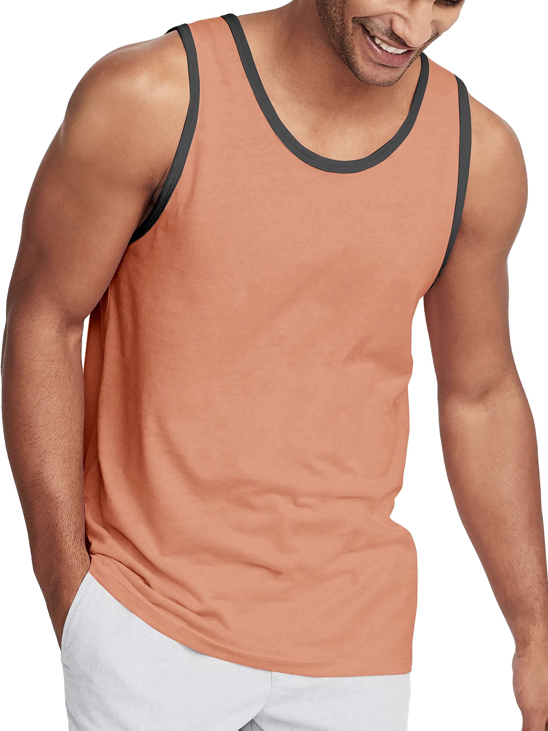 Men's Performance Tank Top - Soft Breathable Gym Shirt for Boxing & Workout | Muscle Tee for Training, Running & Casual Wear