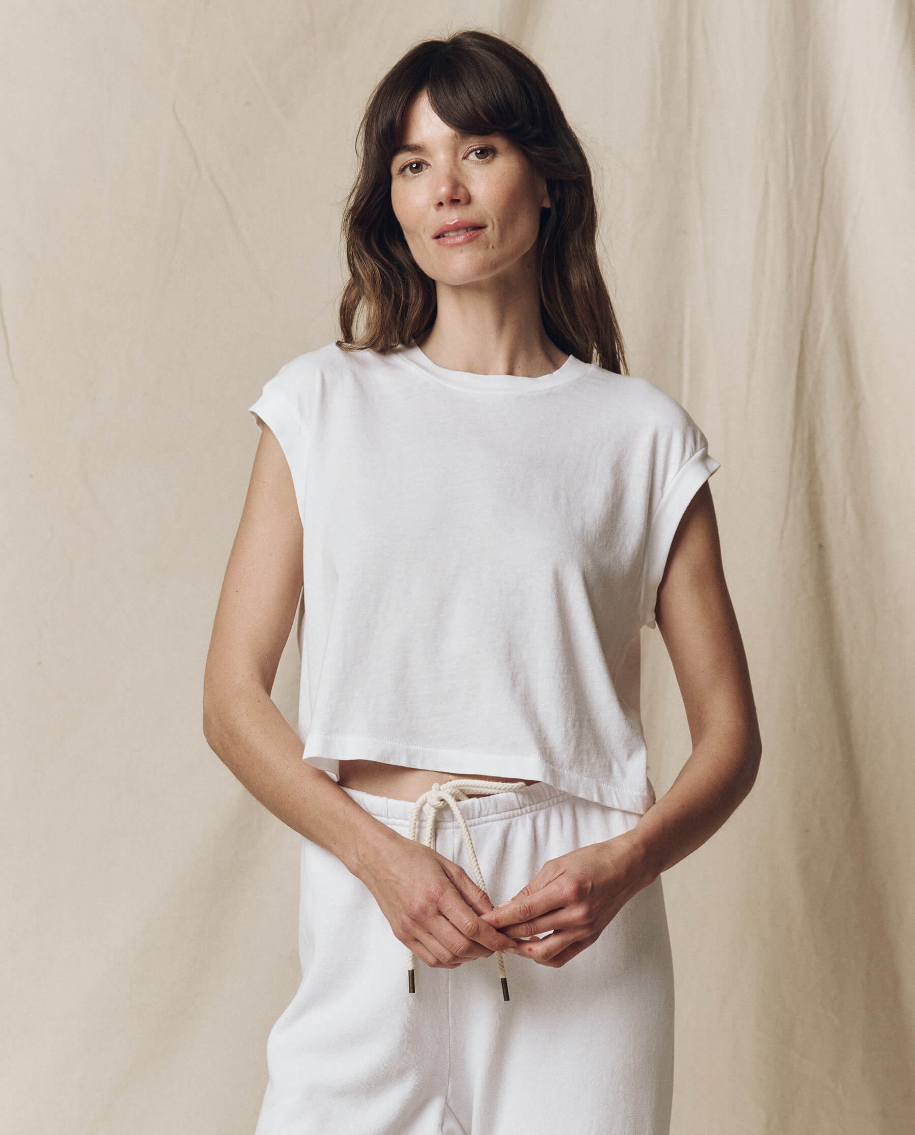 The Square Tee - Premium True White Cotton T-Shirt for Men & Women | Casual Wear, Street Style, Everyday Comfort