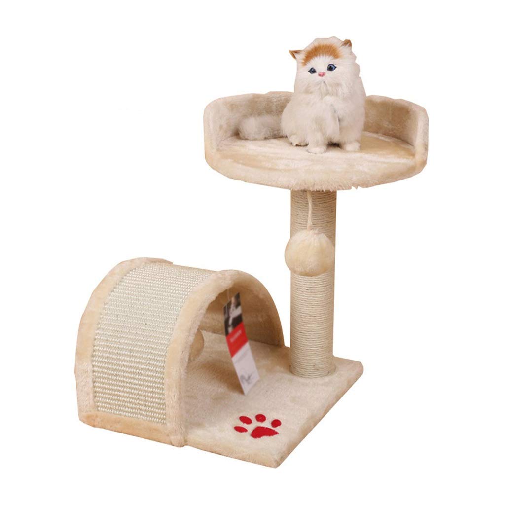 Premium Cat Climbing Tree with Scratching Posts & Play Platforms - Multi-Level Cat Tower for Indoor Cats - Durable Pet Furniture for Play, Exercise & Relaxation - Perfect for Small Spaces & Kitty Condos