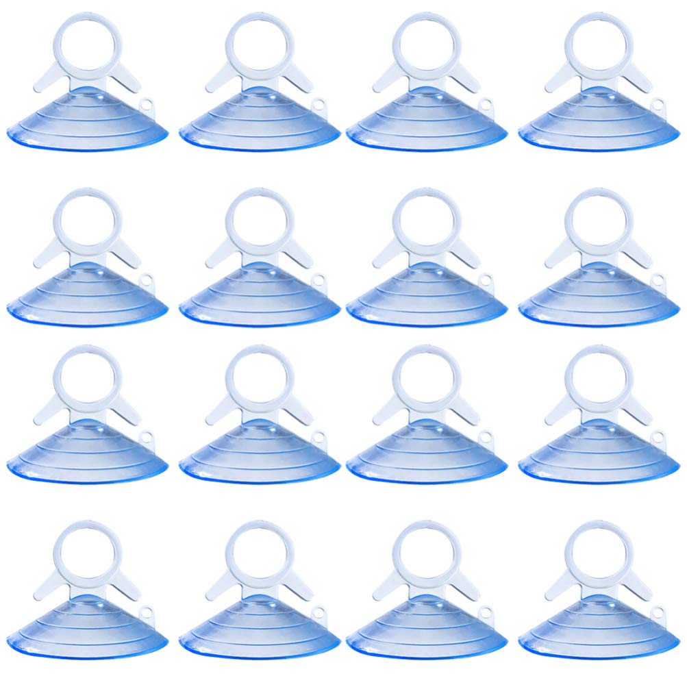 50pcs PVC Car Sunshade Suction Cups - Durable Windshield & Curtain Holders for Sun Protection, Privacy, and Heat Reduction in Vehicles