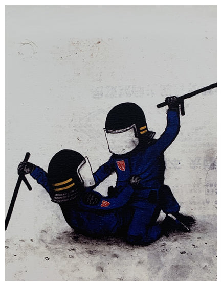 DRAN Riot Police Gear - Tactical Equipment for Law Enforcement & Security - Perfect for Riot Control, Crowd Management & Emergency Response