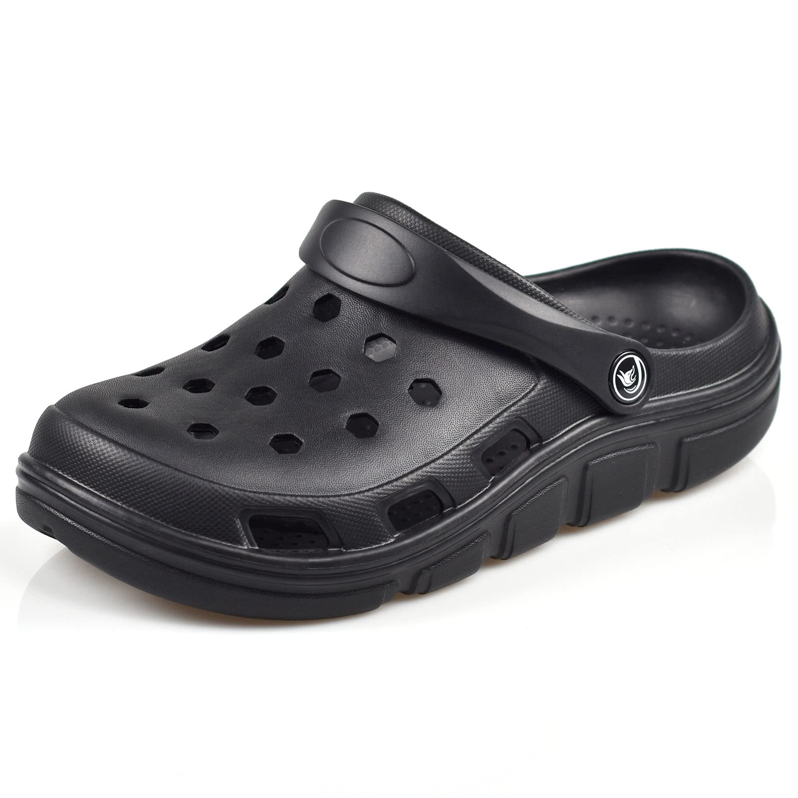 **PIMIO Unisex Garden Clogs - Slip-On Work Shoes with Arch Support, Quick-Dry Water Shoes for Women & Men - Comfortable Casual Sandals & Slippers for Gardening, Beach, and Outdoor Activities**
