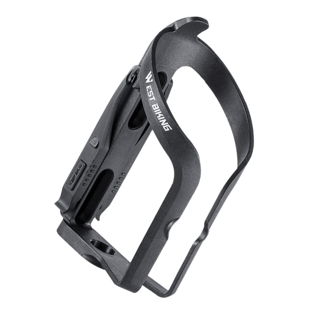 Motorcycle Stand & Water Bottle Holder for Mountain Road Bikes - Black Bike Bottle Cage & Kettle Rack for Men & Women | Perfect for Cycling, Commuting & Outdoor Adventures