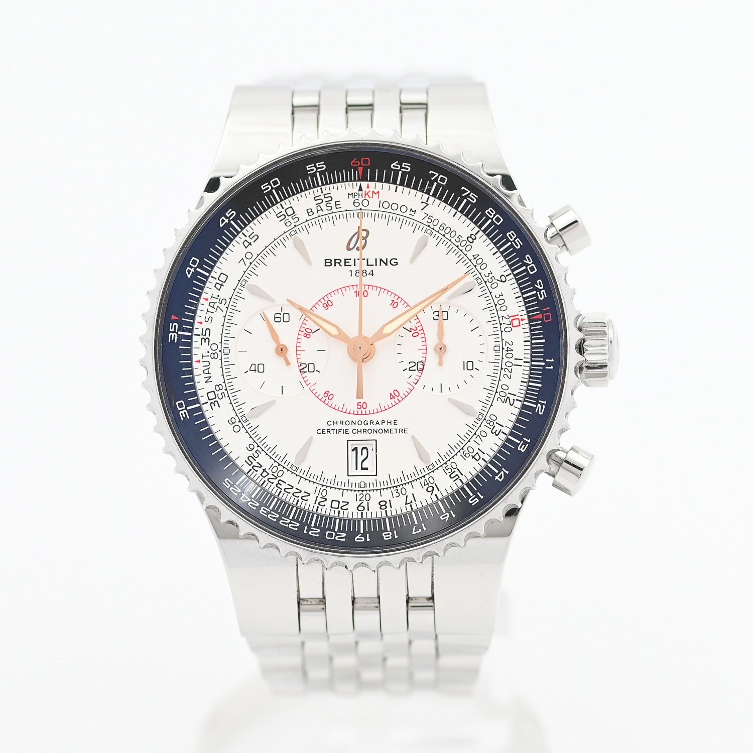 Breitling Montbriliant Legende 46mm Men's Luxury Chronograph Watch - Perfect for Business, Formal Events & Aviation Enthusiasts