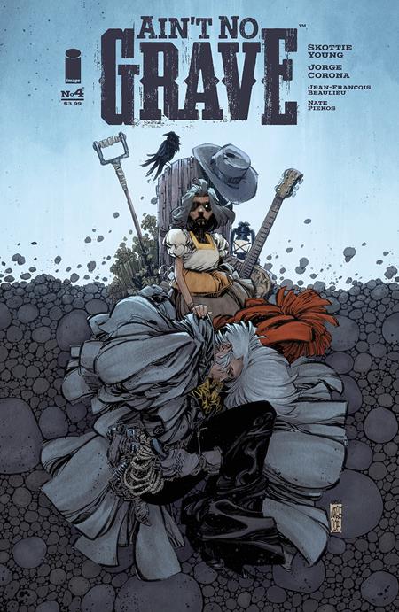 Aint No Grave #4 A (Of 5) Comic Book by Jorge Corona & Skottie Young | Image Comics | Collectible Graphic Novel for Comic Enthusiasts | Perfect for Gifts, Collections, and Reading