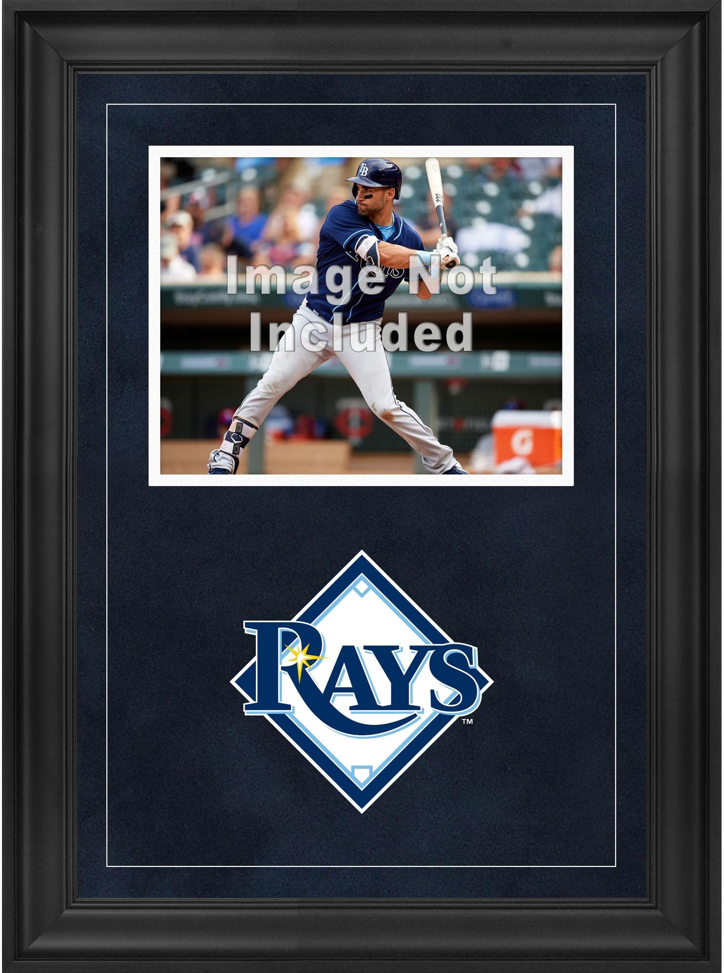 Tampa Bay Rays 8x10 Baseball Photo Frame with Team Logo - Premium Horizontal Display Case for Sports Memorabilia, Home & Office Decor