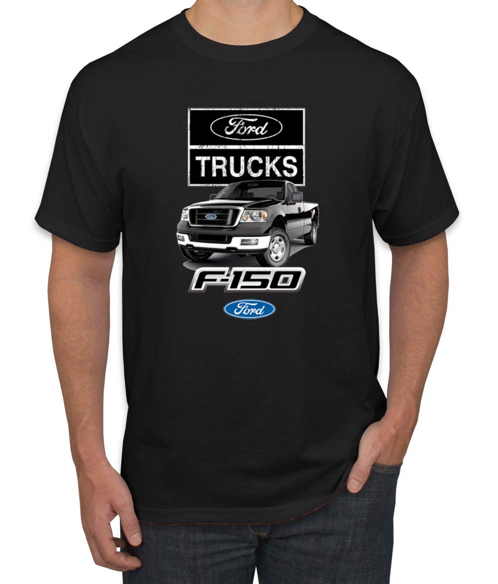 Vintage Ford Trucks Graphic T-Shirt for Men - Legendary Built Tough Design - Casual Wear & Car Enthusiast Gift