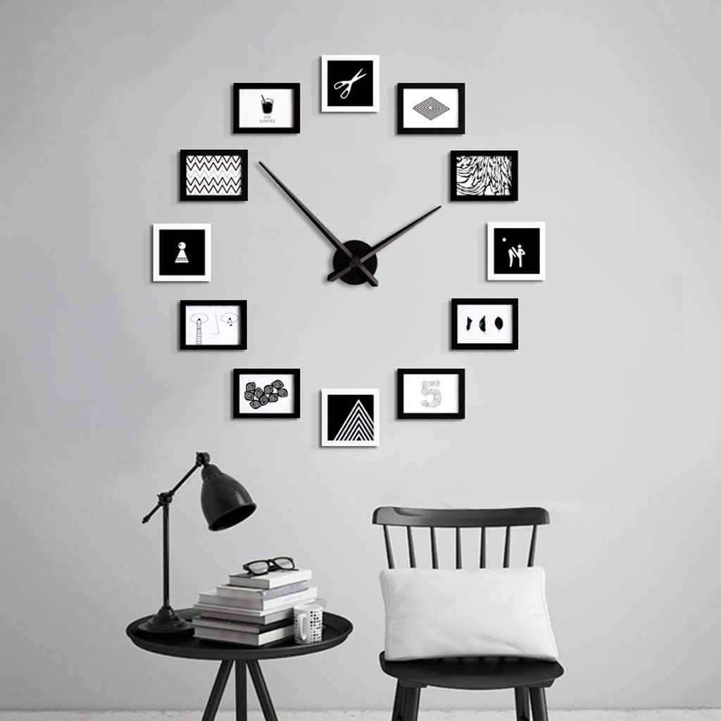 GY Gallery Wall Frame Set - 12 Piece Modern Wooden Picture Frames for Photo Wall Decor | Perfect for Living Room, Restaurant, Stairway & Corridor Wall Art Display | Home & Office Decoration