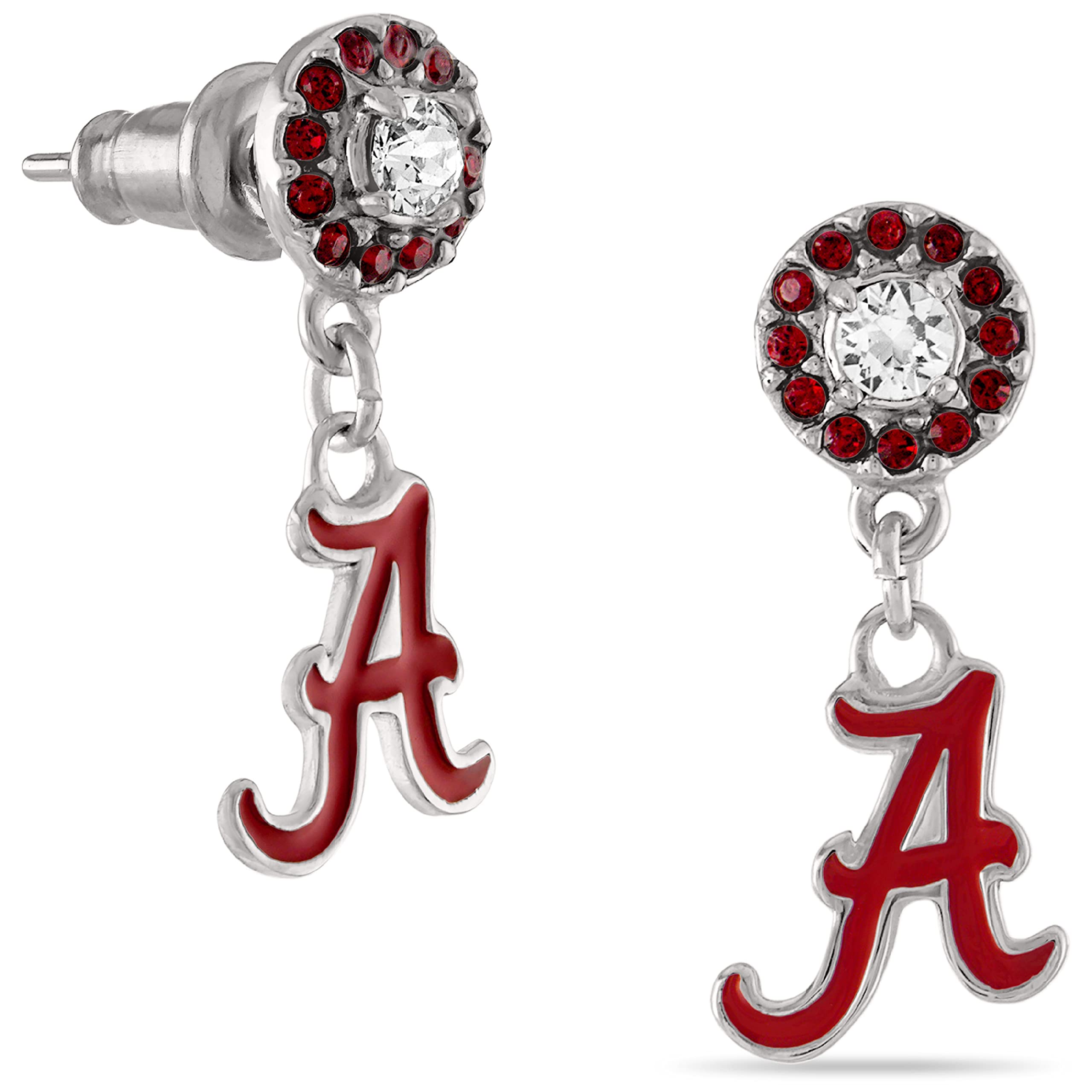 Alabama Crimson Tide Earrings for Women - Hypoallergenic University of Alabama Jewelry - Stone Armory Stud Earrings for Sensitive Ears | Perfect Game Day Accessories, Bama Fan Gifts & Everyday Wear