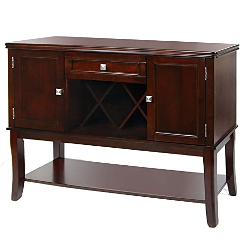 Ellenwood Espresso Wood Multi Storage Server - 3-Tier Organizer for Living Room, Bedroom & Entryway | Furniture of America