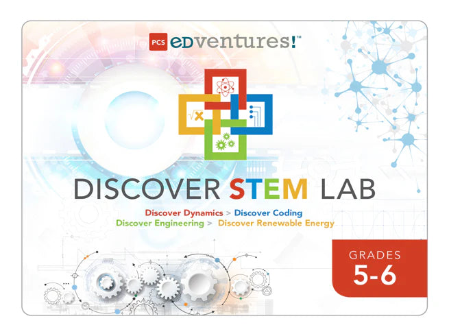 STEM LAB 5-6 Science Kit for Kids - Educational Learning Toys for 5-6 Year Olds - Perfect for Classroom, Homeschool & Birthday Gifts