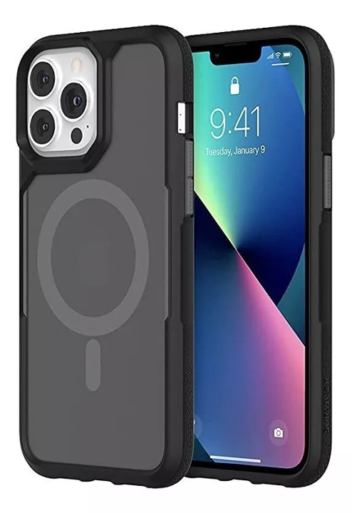 Griffin Survivor Endurance Rugged Case for iPhone 13 Pro Max - Black | Military-Grade Protection for Outdoor & Adventure Use