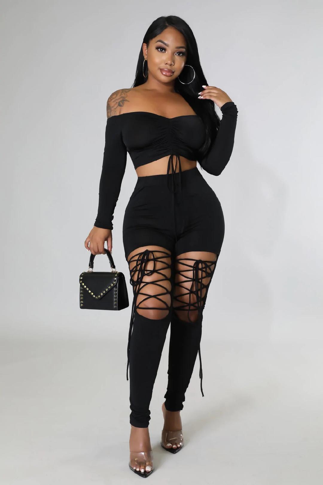 Feels Like Friday Pant Set - Stylish & Comfortable Women's Lounge Wear for Home, Office & Casual Outings