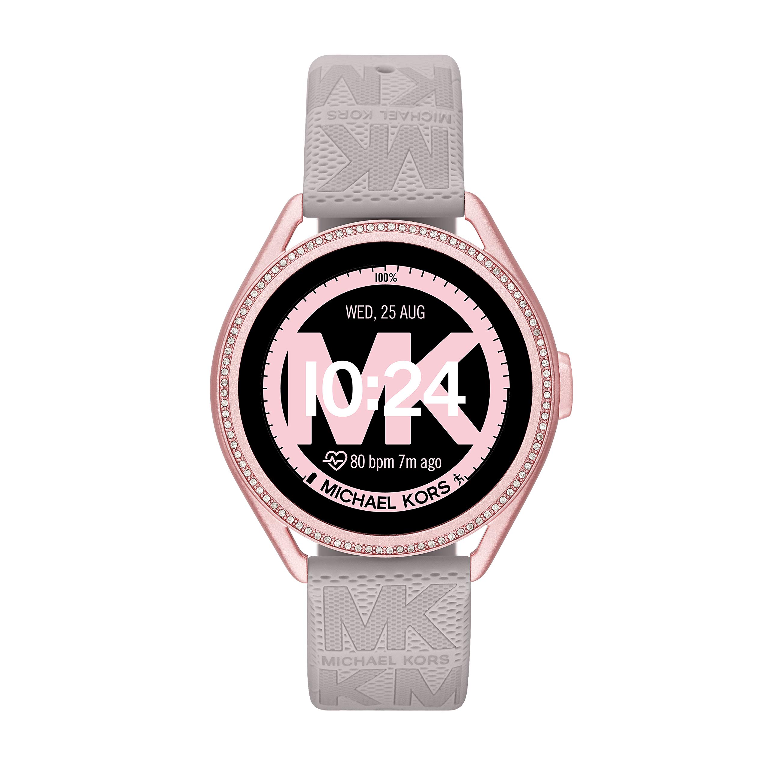 Michael Kors MKGO Gen 5E 43mm Smartwatch for Women - Touchscreen Fitness Tracker with Heart Rate Monitor, NFC Payments & Smartphone Alerts | Perfect for Workouts, Office & Everyday Wear