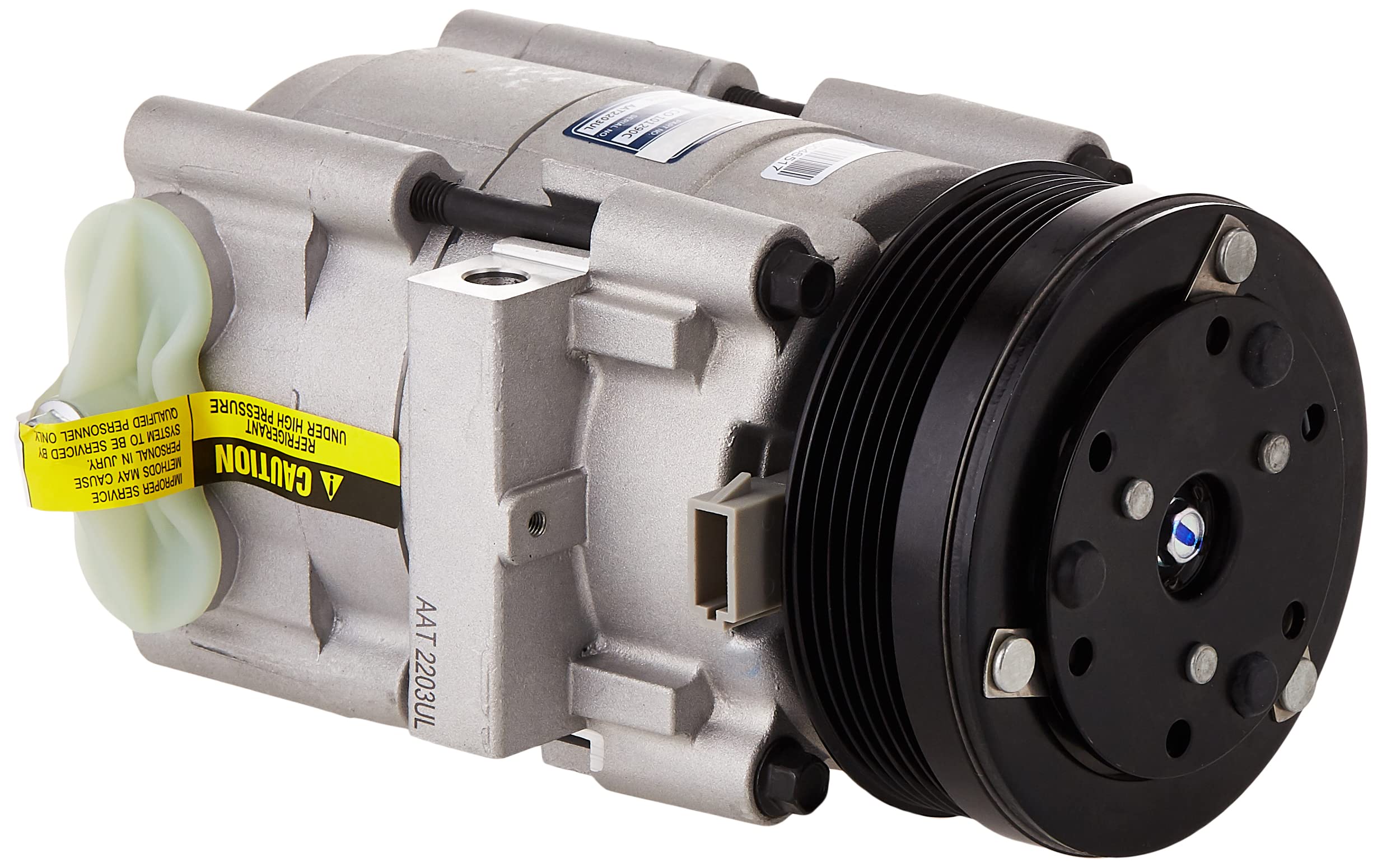 Universal Air Conditioner CO 101290C A/C Compressor and Clutch Kit - Grey - Compatible with Multiple Car Models - Perfect for AC Repair & Replacement (Pack of 1)