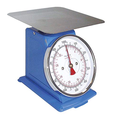 46448 DIAL Spring Scale with 110 LBS Capacity - Heavy Duty Hanging Scale for Shipping, Fishing, Hunting & Industrial Use
