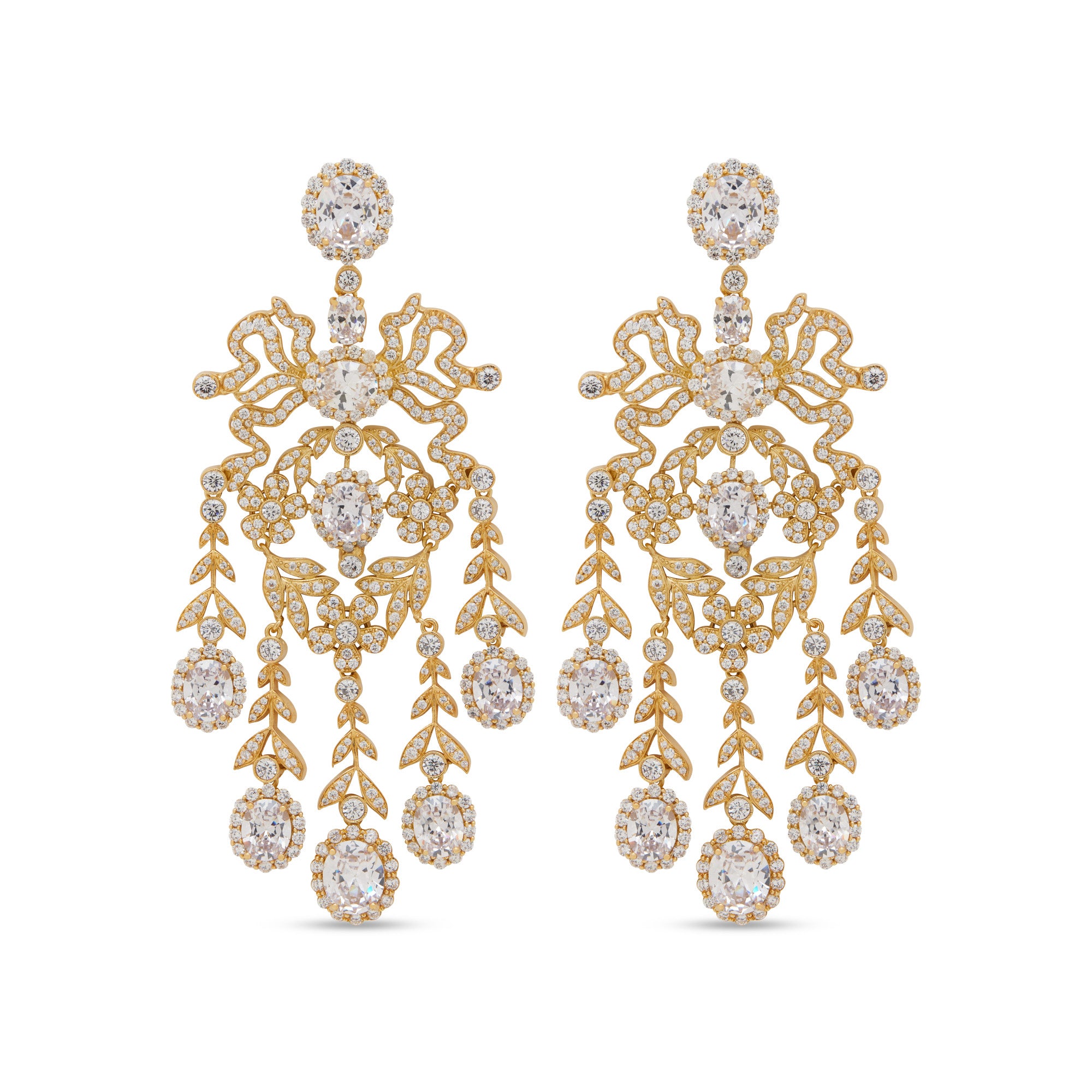 Sabrina Earrings - Elegant Gold Hoop Earrings for Women, Trendy Fashion Jewelry Gift for Her | Perfect for Parties, Weddings & Everyday Wear