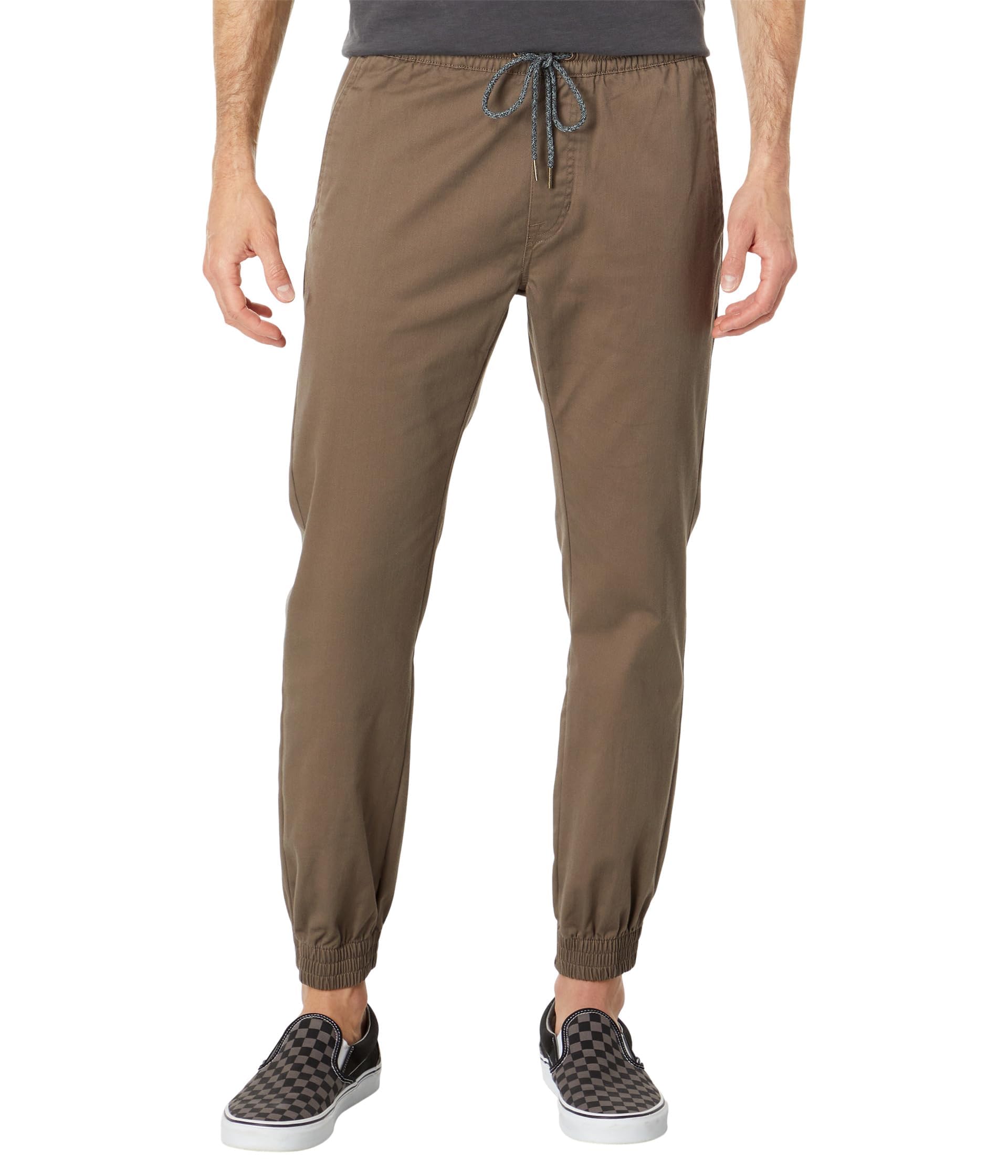 Volcom Frickin Slim Joggers for Men - Comfortable Athletic Tapered Pants for Running, Gym & Casual Wear