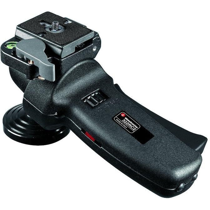Manfrotto 322Rc2 Professional Horizontal Grip Action Ball Head for DSLR Cameras - Perfect for Photography, Videography & Outdoor Shooting