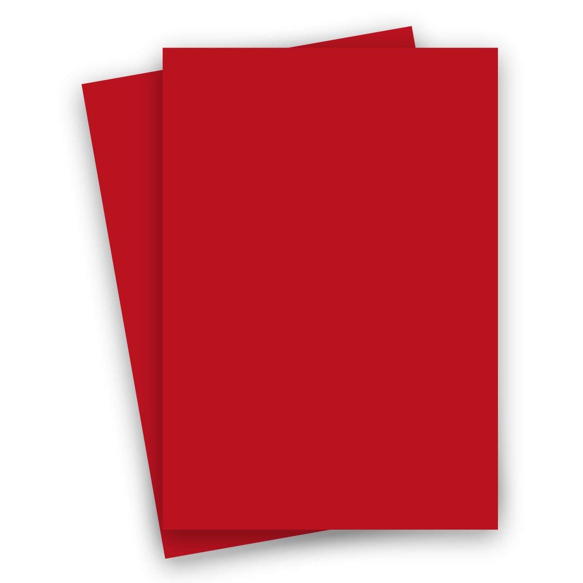 POPTONE Wild Cherry (Red) Lightweight Card Stock Paper - 8.5X14, 65C/175gsm, 250 Sheets - Perfect for Scrapbooking, Invitations & Craft Projects
