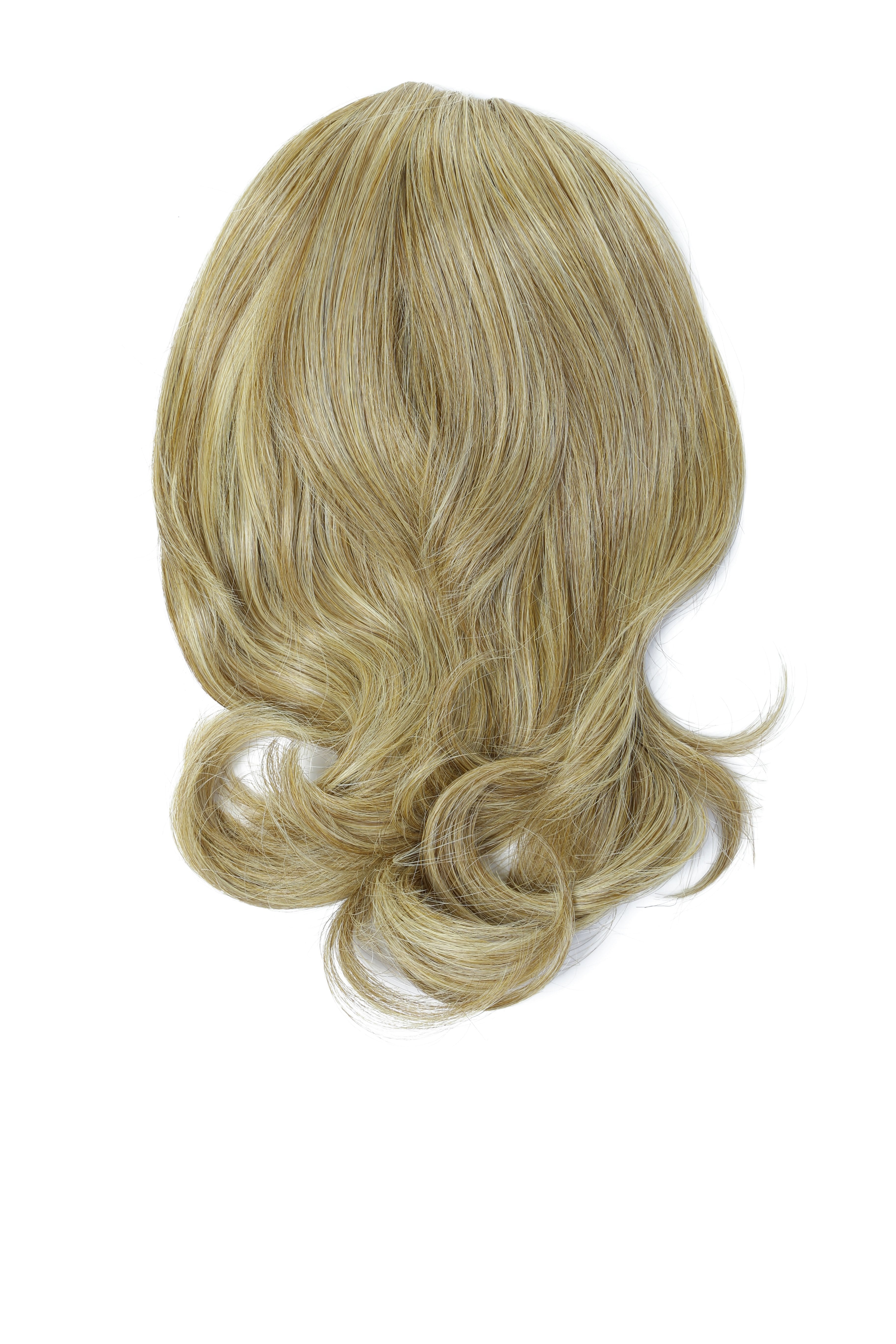 Clip In Volumizer Hair Extensions - HF Synthetic Hair Piece for Volume & Length - Perfect for Parties, Weddings & Everyday Styling