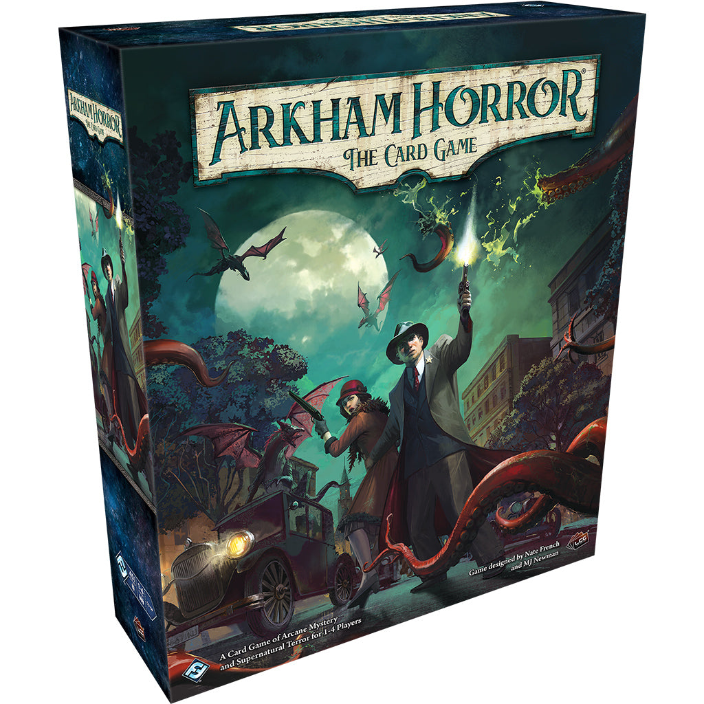 Arkham Horror LCG Revised Core Set - Cooperative Card Game for 1-4 Players | Horror-Themed Adventure Game for Game Nights & Solo Play