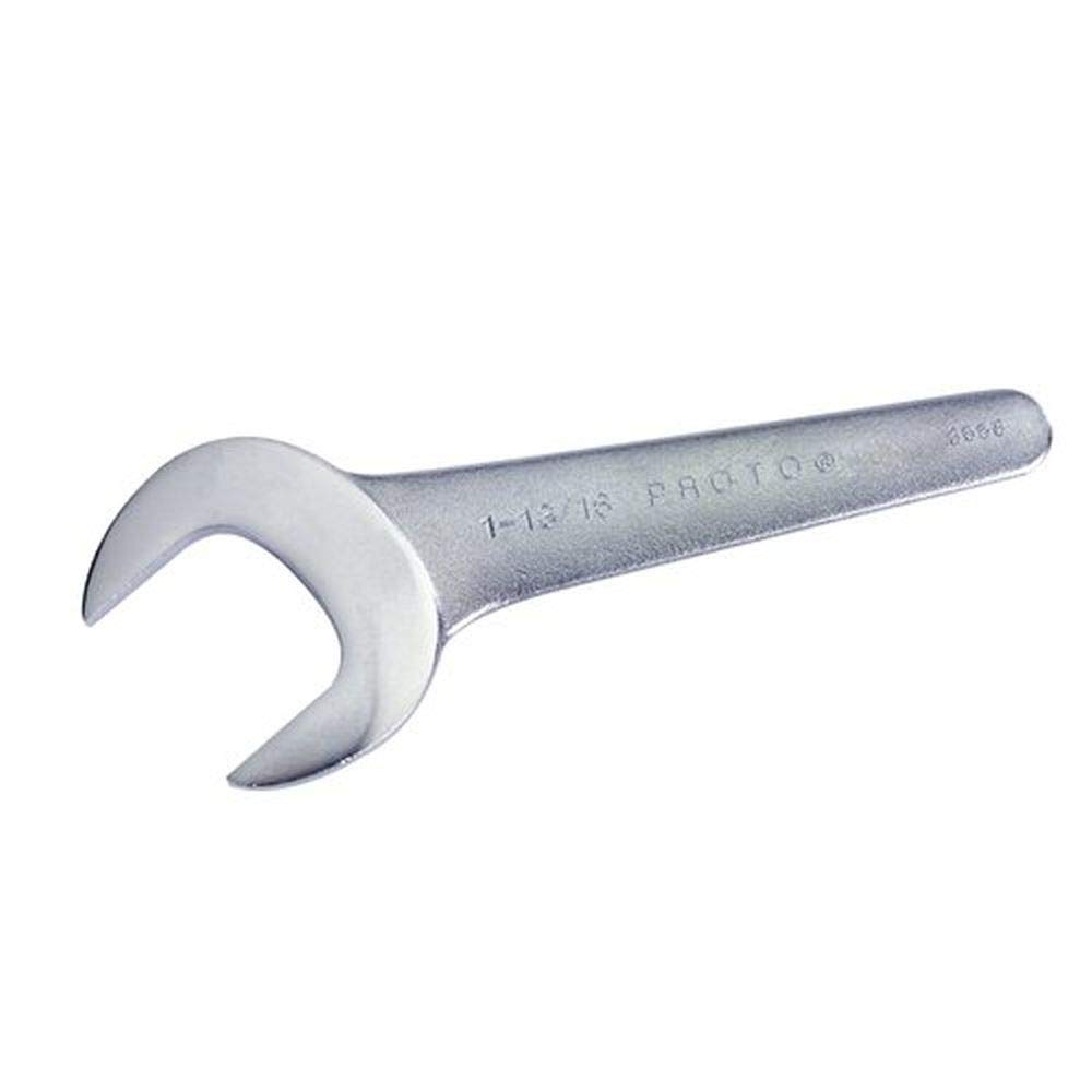55mm Satin Metric Service Wrench - Professional Automotive & Plumbing Tool for Tightening Bolts and Nuts