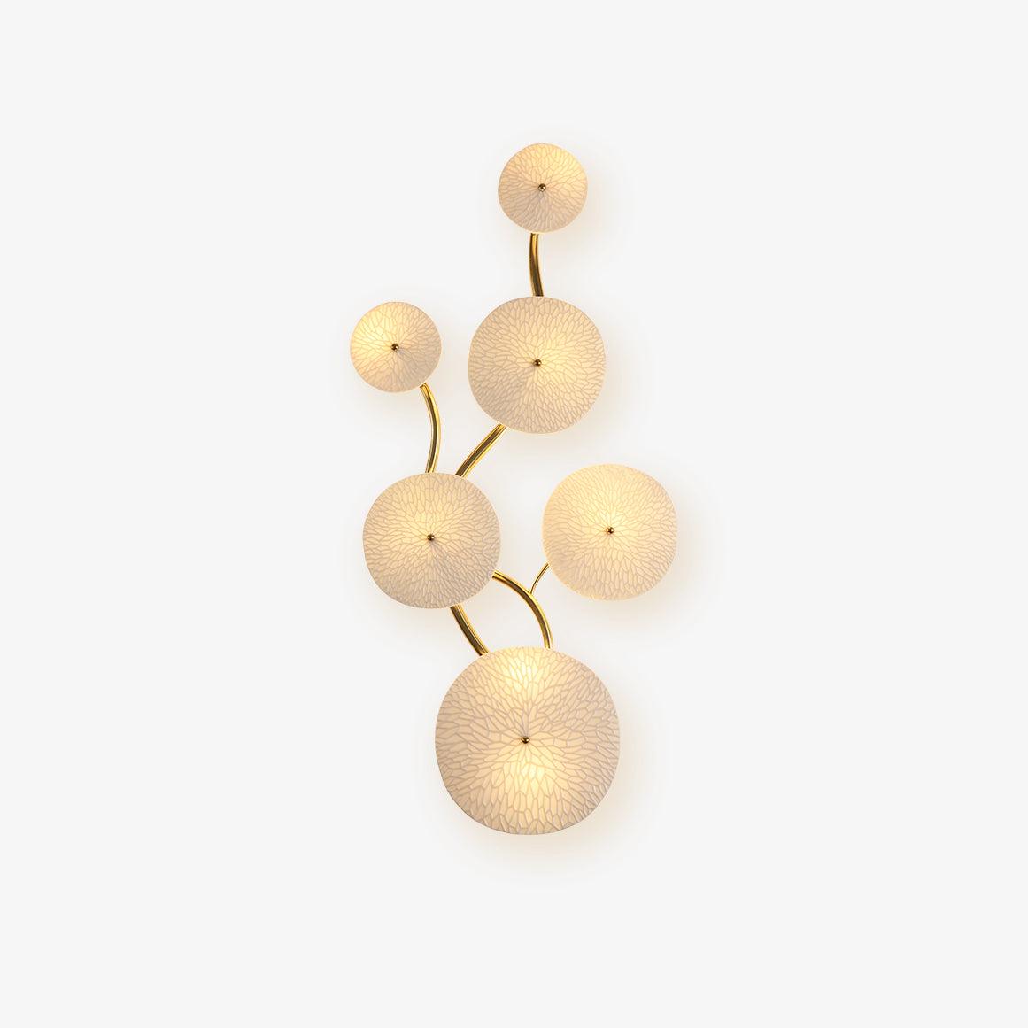 Lotus Petal Wall Lamp - Elegant Floral Night Light for Bedroom, Living Room & Nursery - Perfect for Relaxing Ambiance & Home Decor