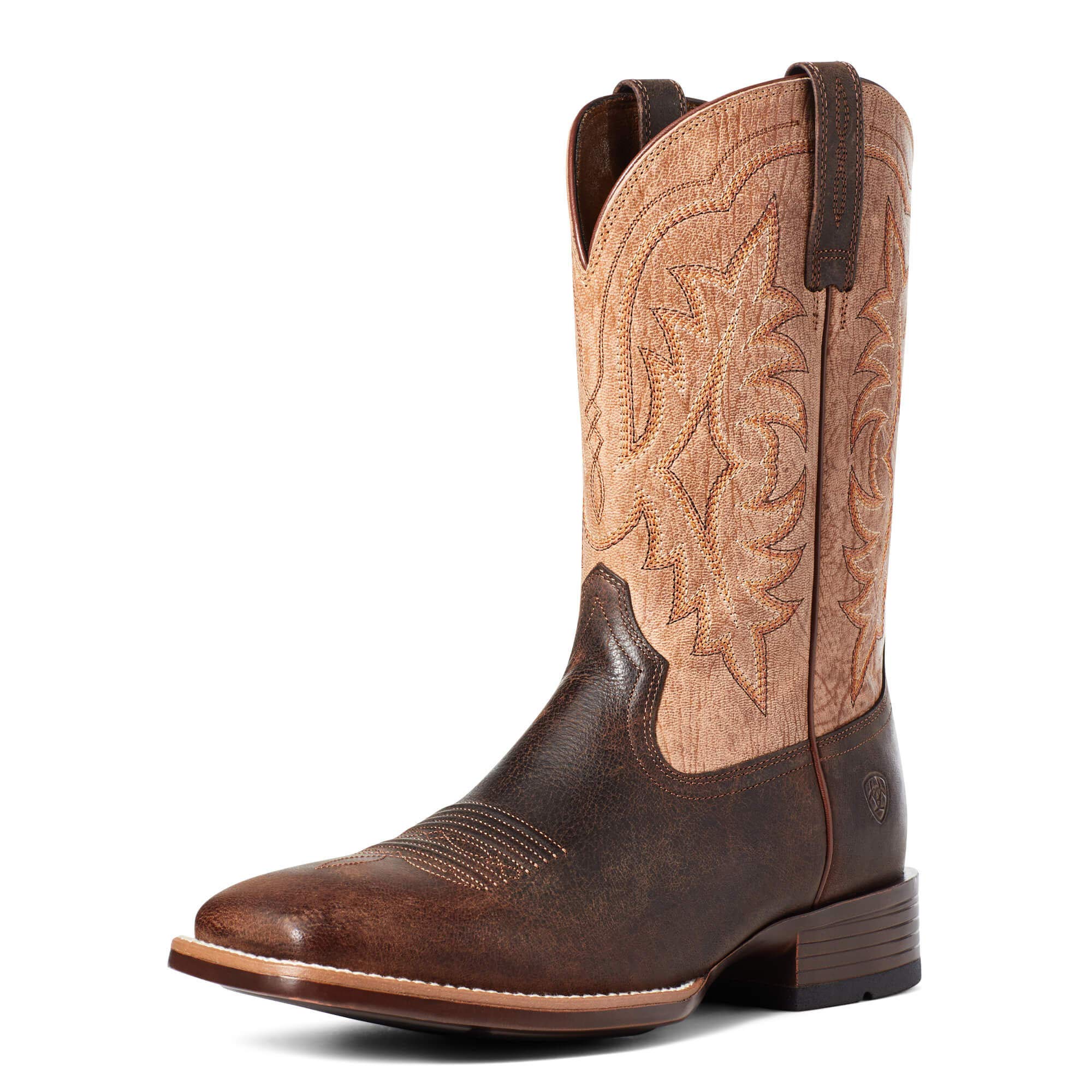 Ariat Men's Ryden Ultra Western Boot - Durable Cowboy Boots for Riding, Work & Outdoor Activities | Comfortable Leather Work Boots for Ranch, Farm & Country Style