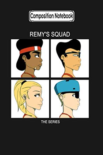 Remy's Squad Demon Days Anime Tribute Composition Notebook - 6x9 Inches, 100 Blank Lined Pages, Trendy Journal for School, Office & Note Taking - Perfect Gift for Anime Fans & Students