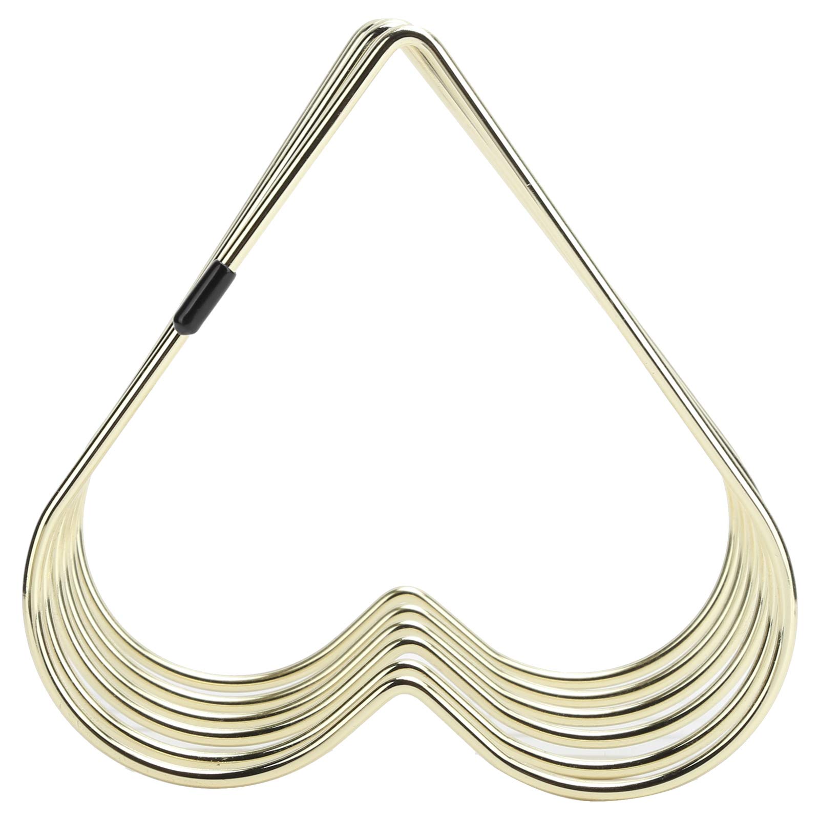 Heart-Shaped Desktop Book Shelf & File Stand - Adjustable Telescopic Book Rack for Home Office Organization - Golden (Perfect for Study, Workspace & Gift Ideas)