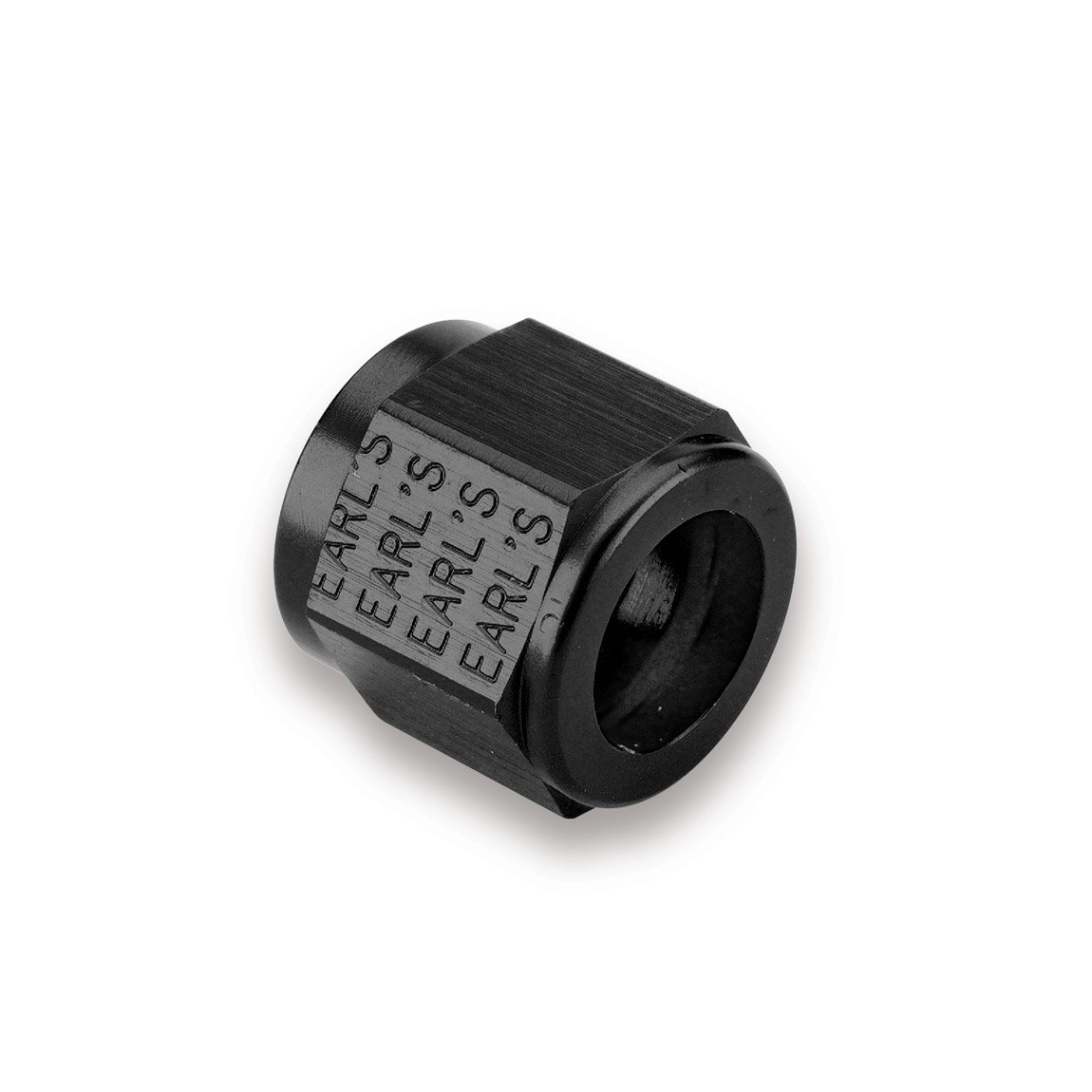 Earls AT981810ERL 10 Aluminum Tube Nut - High Performance Fitting for Fuel, Oil & Brake Lines - Perfect for Automotive, Racing & Industrial Applications