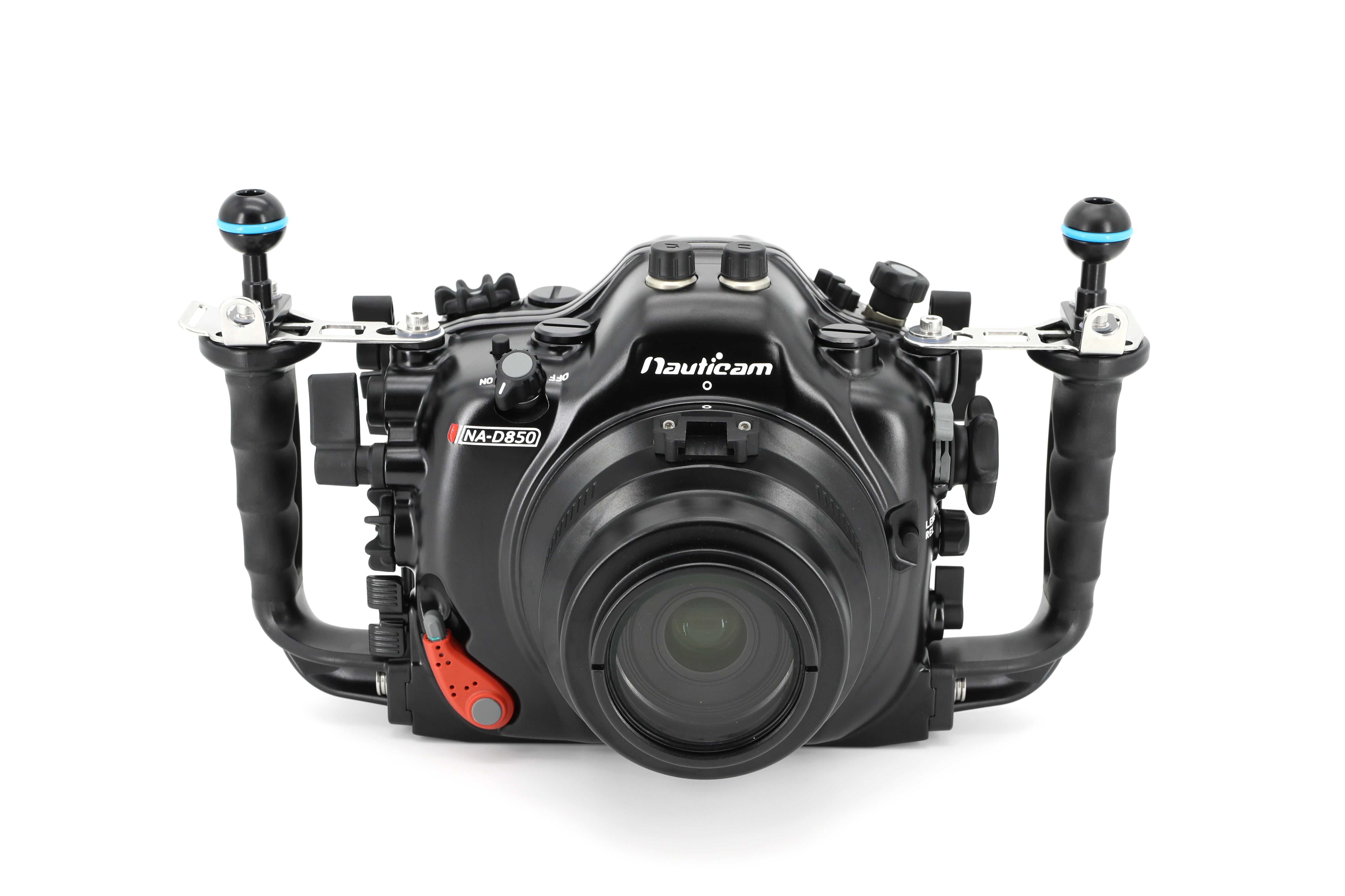 Nauticam NA D850 Waterproof Underwater Housing for Nikon D850 DSLR Camera - Professional Scuba Diving & Marine Photography Housing