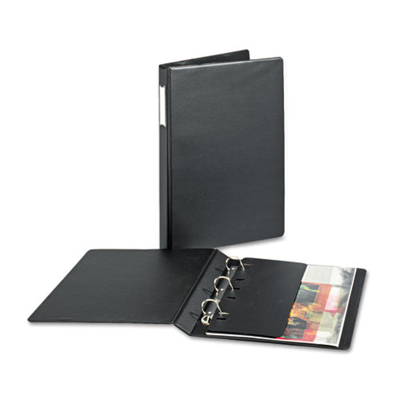 Legal Size 14 x 8.5 Inch Slant D Ring Binder - Black - Perfect for Office Documents, School Reports & Professional Presentations