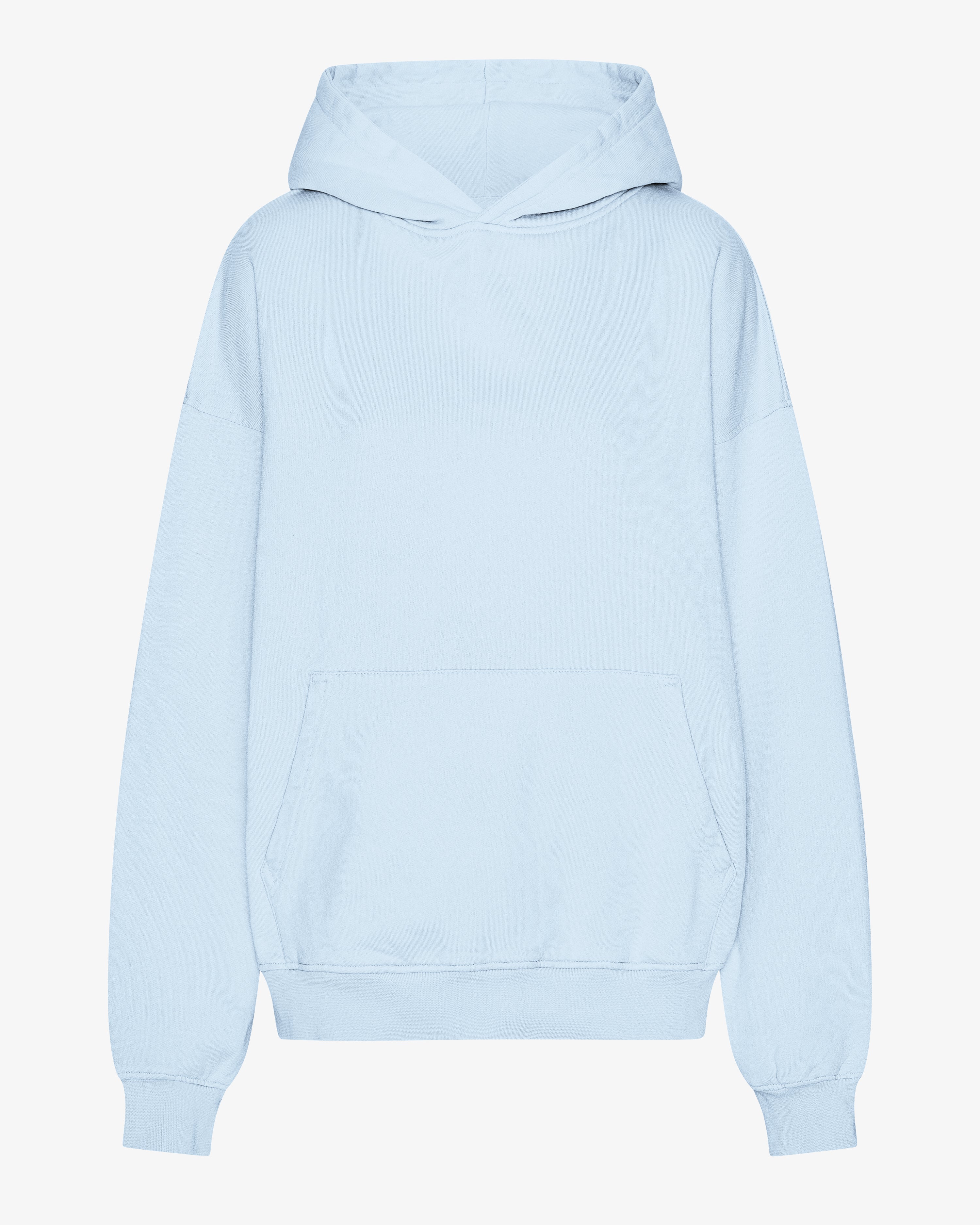 Organic Oversized Hoodie - Polar Blue | Cozy Unisex Pullover for Men & Women | Perfect for Casual Wear, Lounging & Outdoor Activities