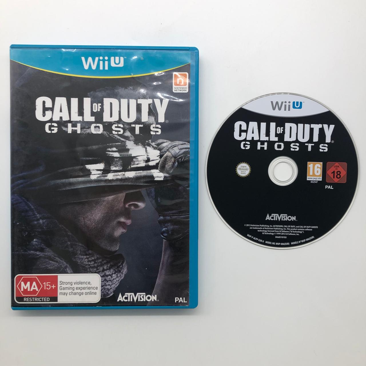 Call of Duty Ghosts - Nintendo Wii U Game (PAL Version) - Action-Packed FPS for Intense Gaming Sessions at Home