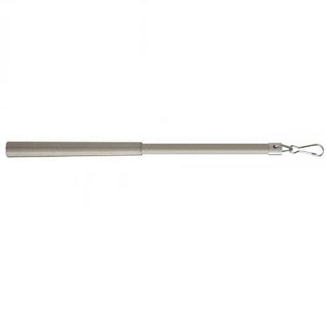 Aria Metal Drapery Baton - Adjustable Curtain Rod for Windows, Heavy Duty Drapery Hanging System - Perfect for Living Room, Bedroom, and Home Decor