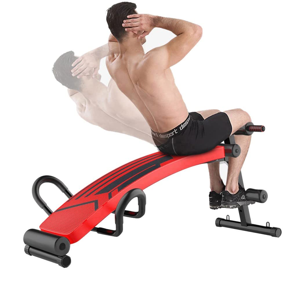 Xinqinghao Adjustable Weight Bench for Home Gym - Sit Up Bench, Dumbbell Workout, Push Up & Core Training Equipment - Perfect for Strength Training, Ab Exercises & Full Body Fitness at Home