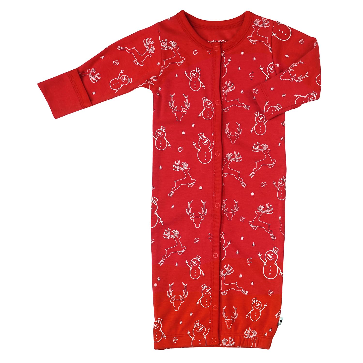 Organic Baby Sleep Sack - Babysoy Long Sleeve Gown Bundlers for Newborns & Infants | Soft & Safe Sleeping Wear for Nursery, Swaddling & Nighttime Comfort
