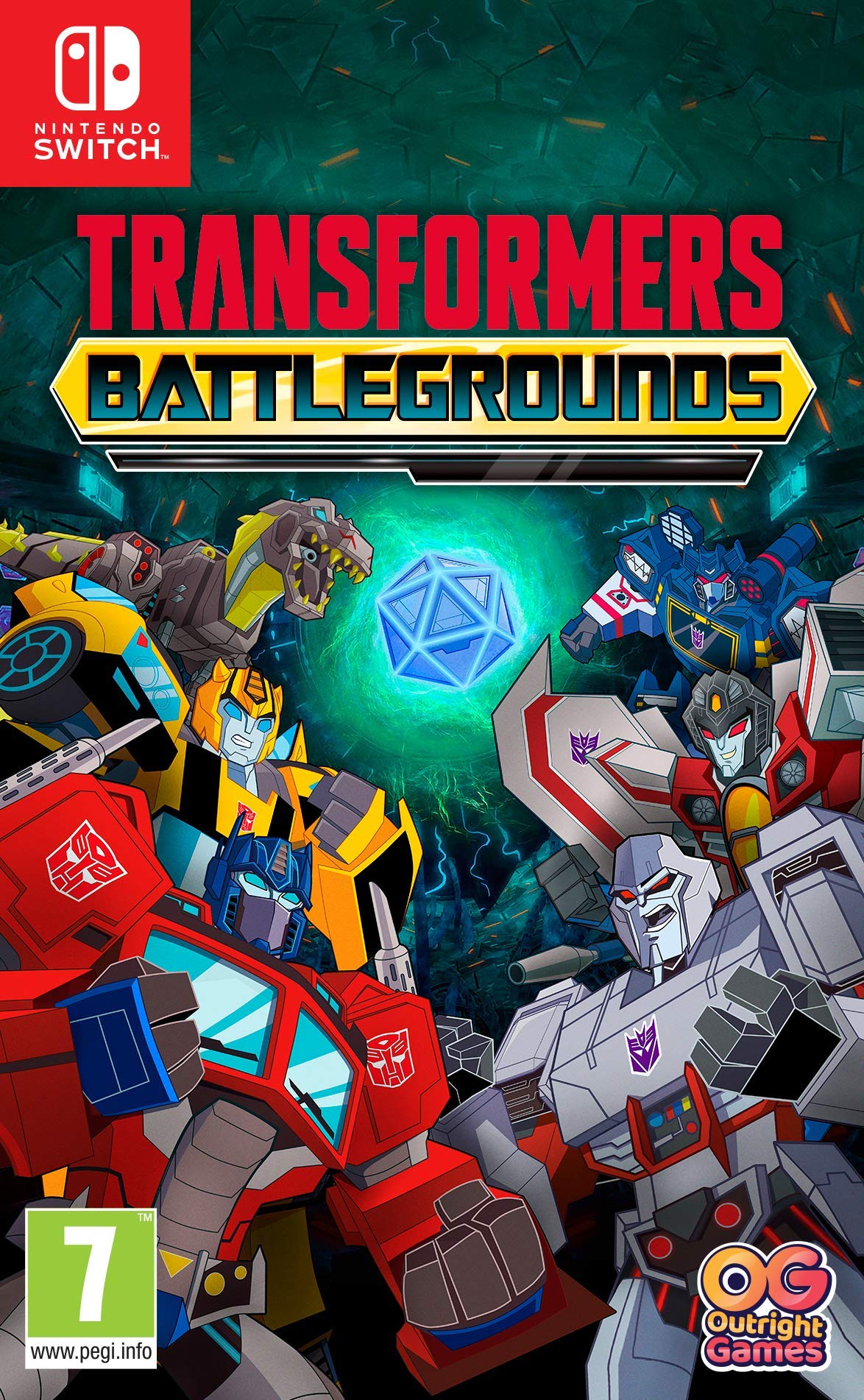 Transformers Battlegrounds - Nintendo Switch Game | Action-Packed Robot Fighting Adventure | Perfect for Home Entertainment & Travel Gaming
