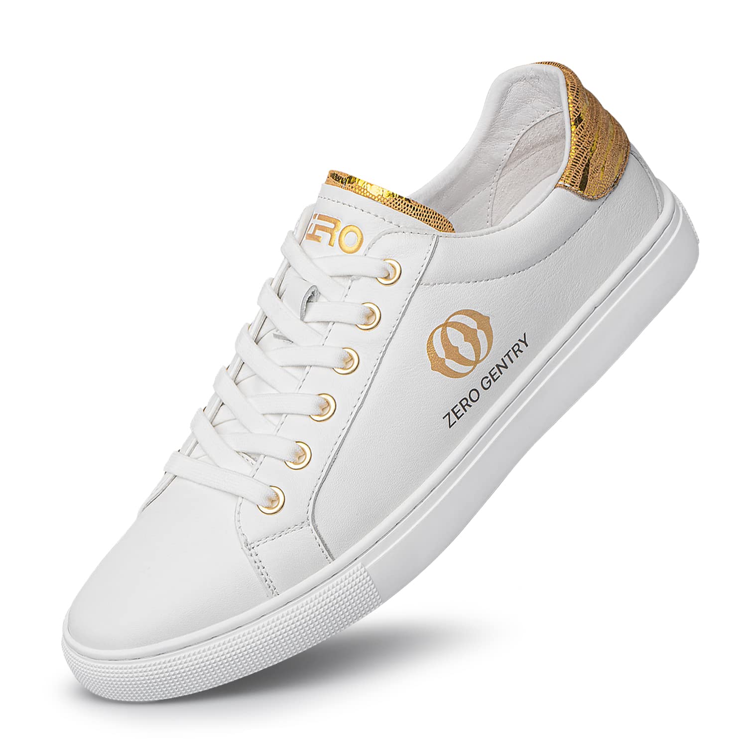 ZRO Men's Fashion Sneakers - Genuine Leather Casual Shoes for Men 2022 Spring Collection | Comfortable Walking Shoes for Work, Travel & Daily Wear