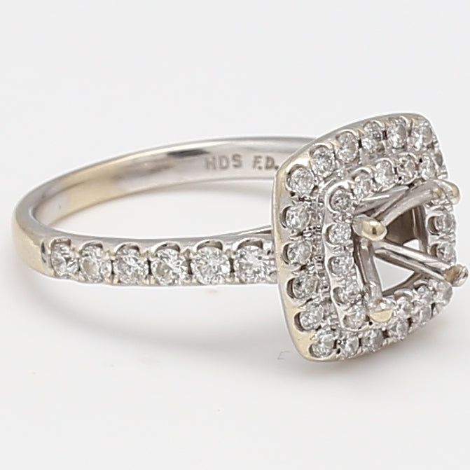 0.92 Carat Round Brilliant G VS2 Diamond Engagement Ring in 14K White Gold - Perfect for Proposals, Weddings & Anniversary Gifts