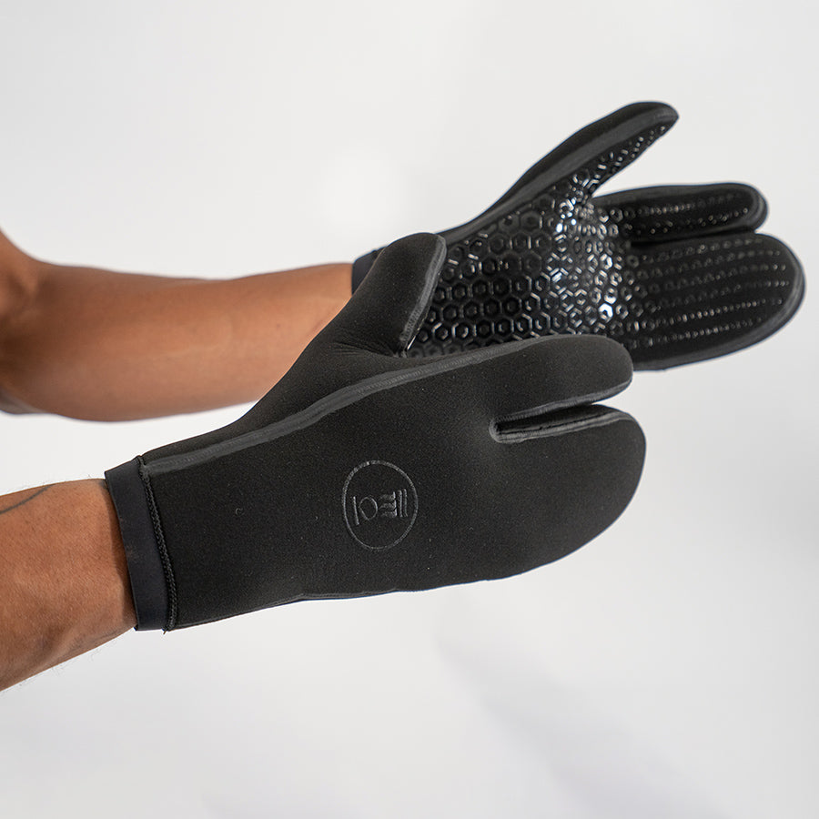 Fourth Element 7mm Neoprene HydroLock Mitt - Large Size for Scuba Diving, Cold Water Swimming & Water Sports | Premium Thermal Gloves for Divers & Swimmers