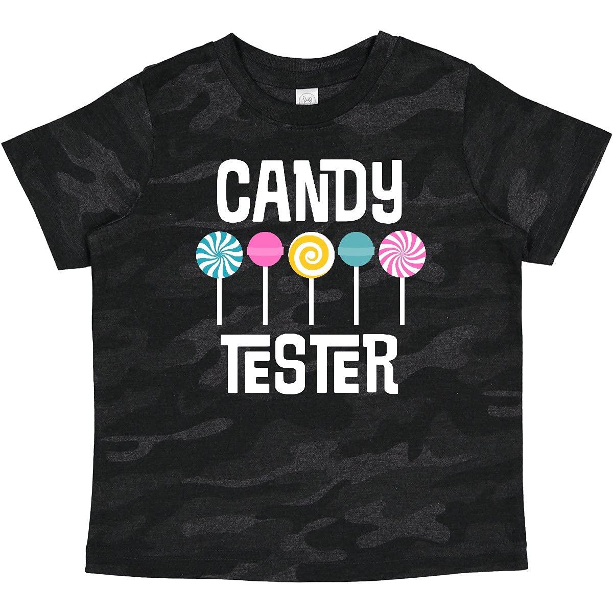 Inktastic Candy Tester Cute Sweets Baby T-Shirt - Soft Cotton Toddler Tee for Boys & Girls - Perfect for Birthday Parties, Family Photos & Everyday Wear